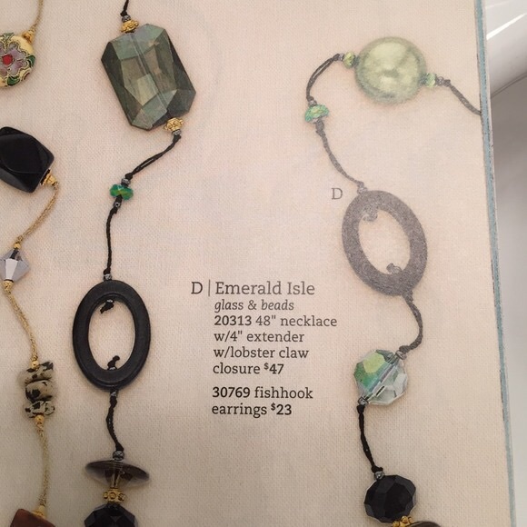 NWT Emerald Isle Necklace Set by Premier Designs - Picture 6 of 6